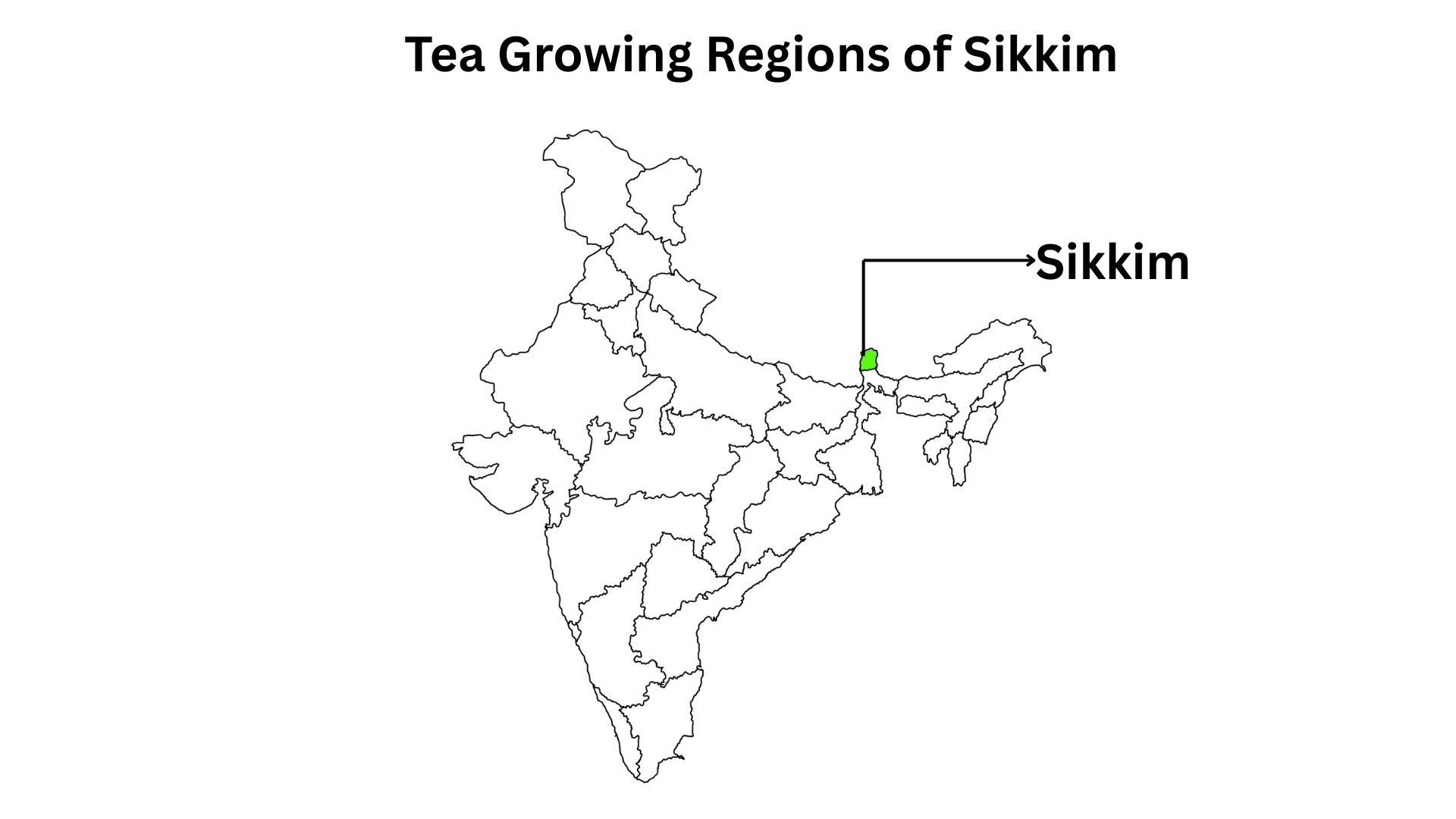 Tea growing regions of sikkim
